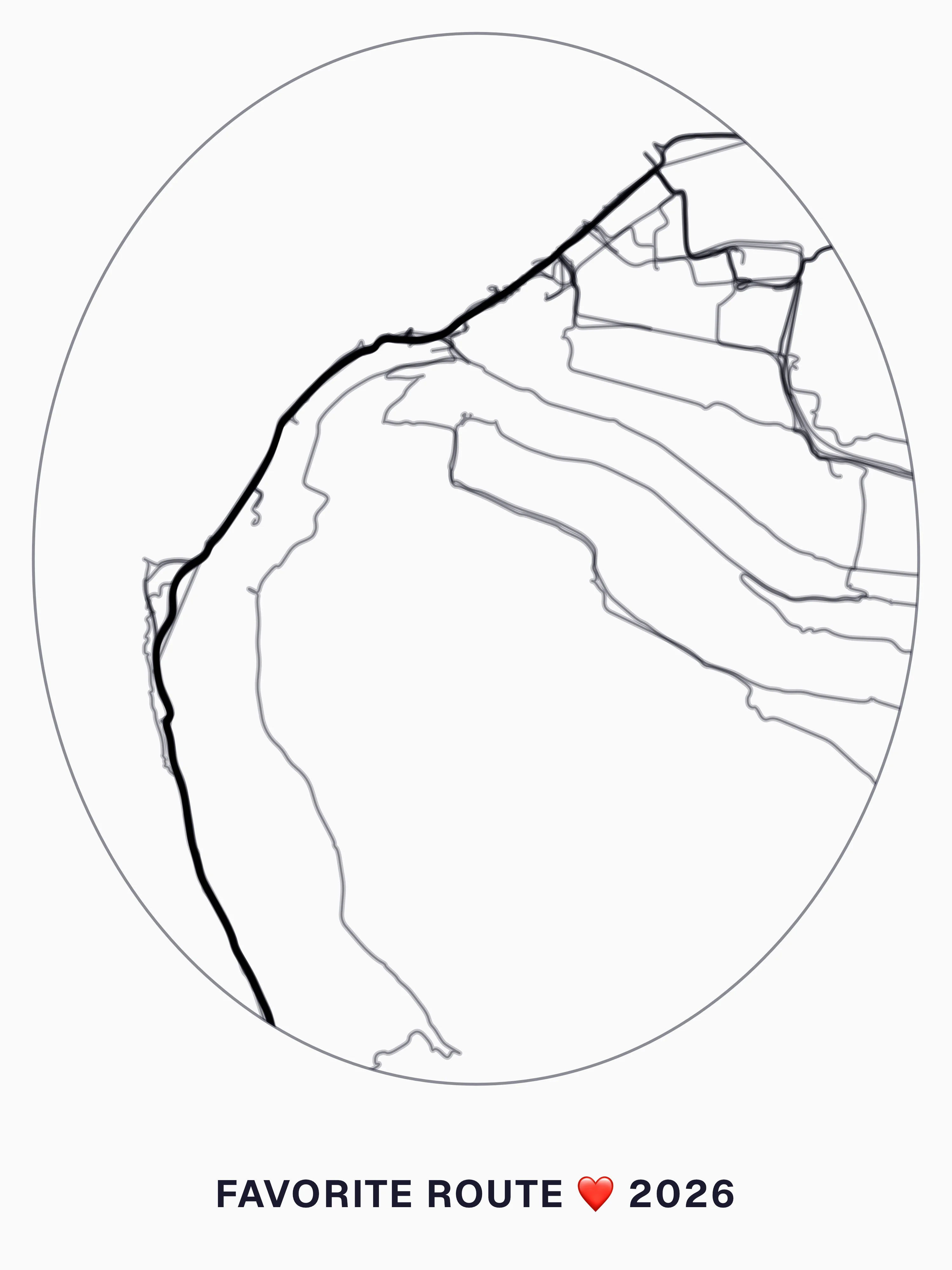 Architect theme poster — navy blue trails